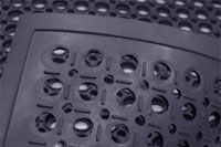 Anti-fatigue rubber mats