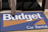 Printed logo mats